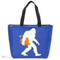 Thanksgiving Yeti Turkey  Funny Sasquatch Tote Bag thumb 0