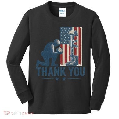 Thank You Kids Long Sleeve Shirt