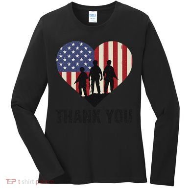 Thank You Women's Long Sleeve Shirt