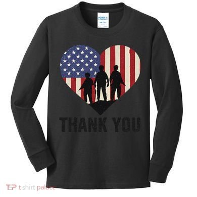 Thank You Kids Long Sleeve Shirt