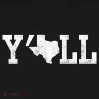 Texas Y'all Button thumb 1
