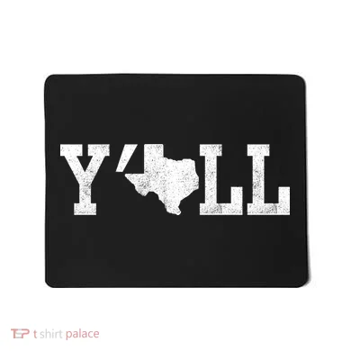 Texas Y'all Mousepad