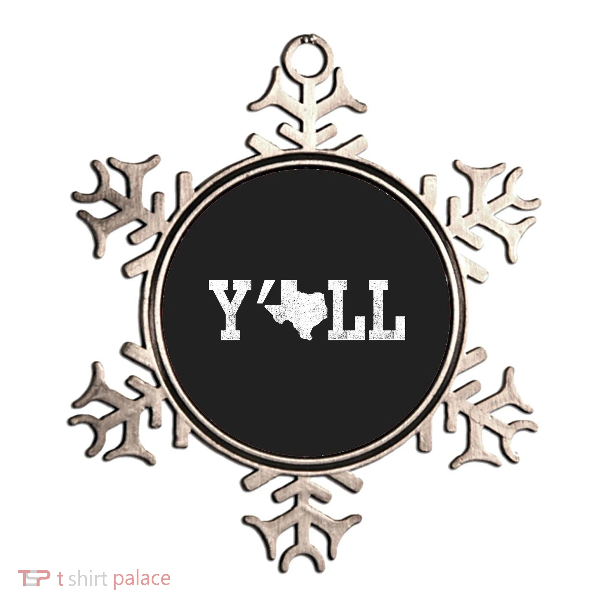 Texas Y'all Ornament