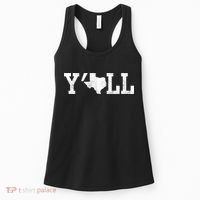 Texas Y'all Women's Tank Top thumb 0
