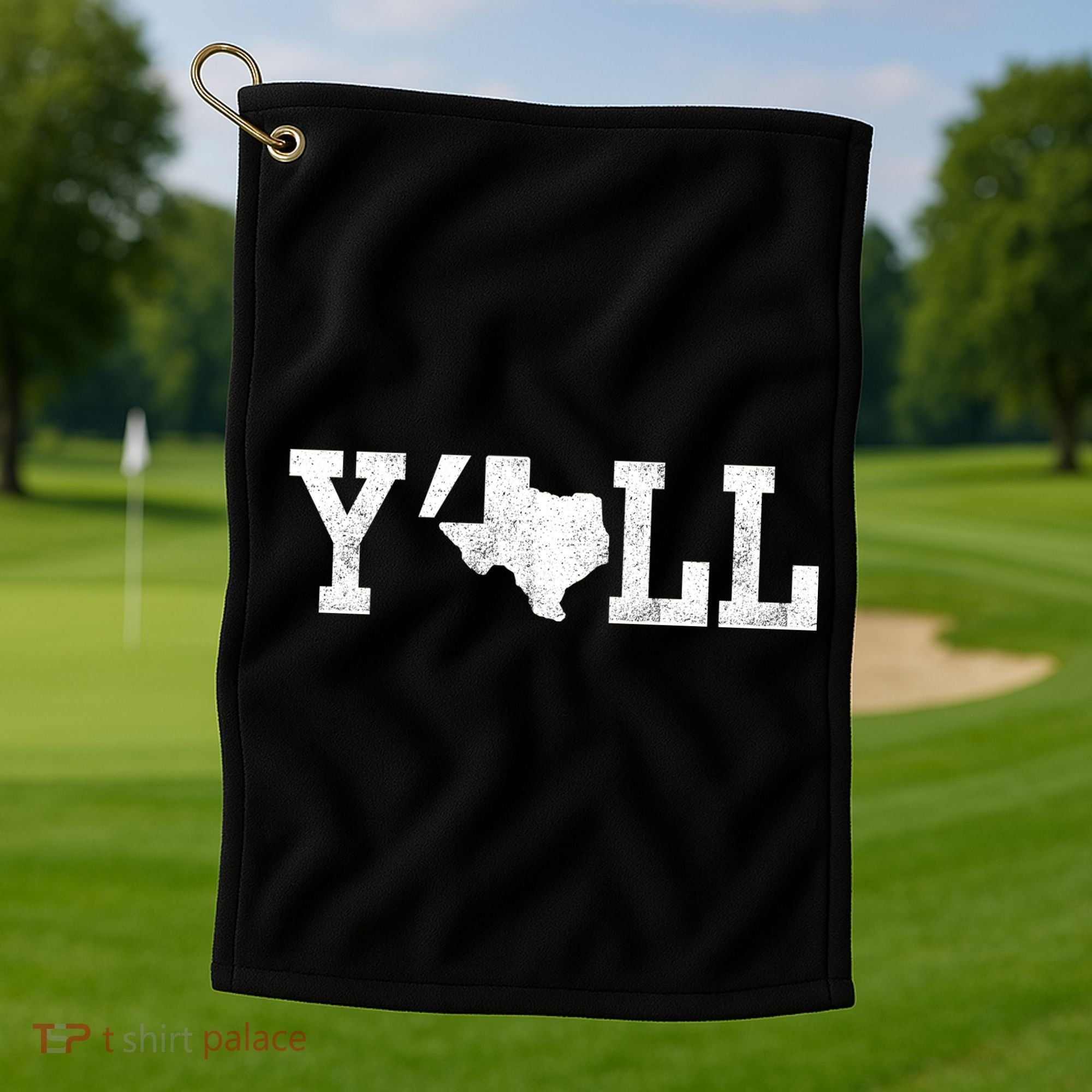 Texas Y'all Golf Towel