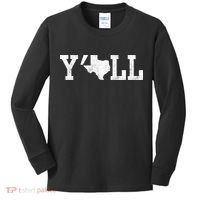 Texas Y'all Kids Long Sleeve Shirt thumb 0