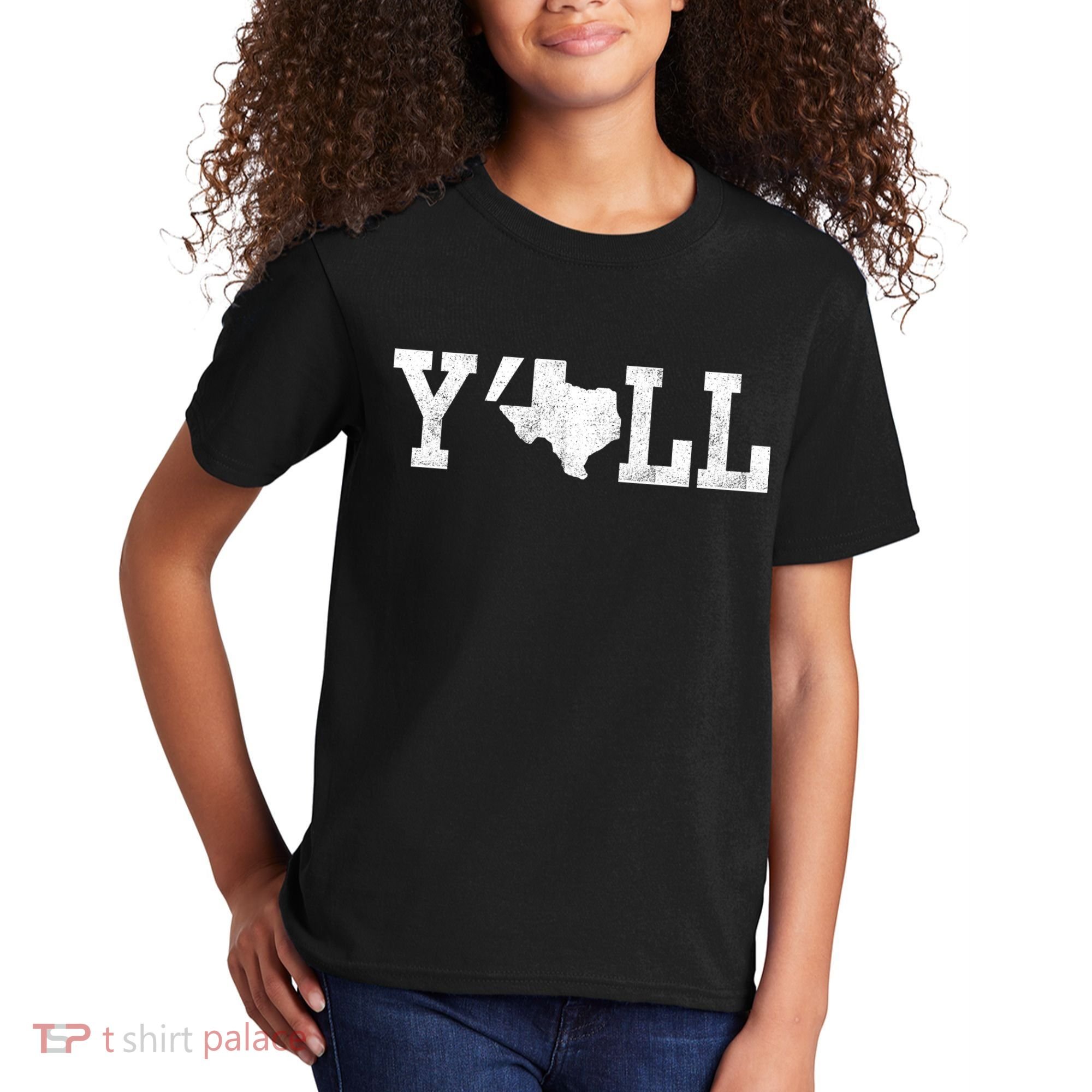 Texas Y'all Kids T-Shirt