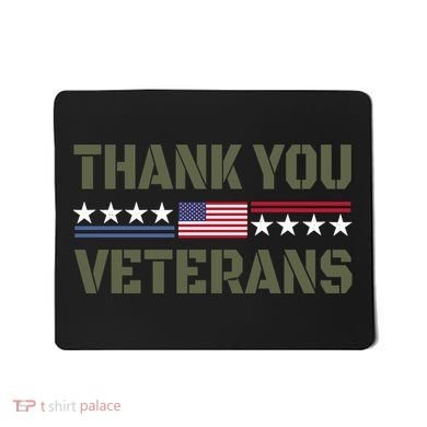 Thank You Veterans Mousepad
