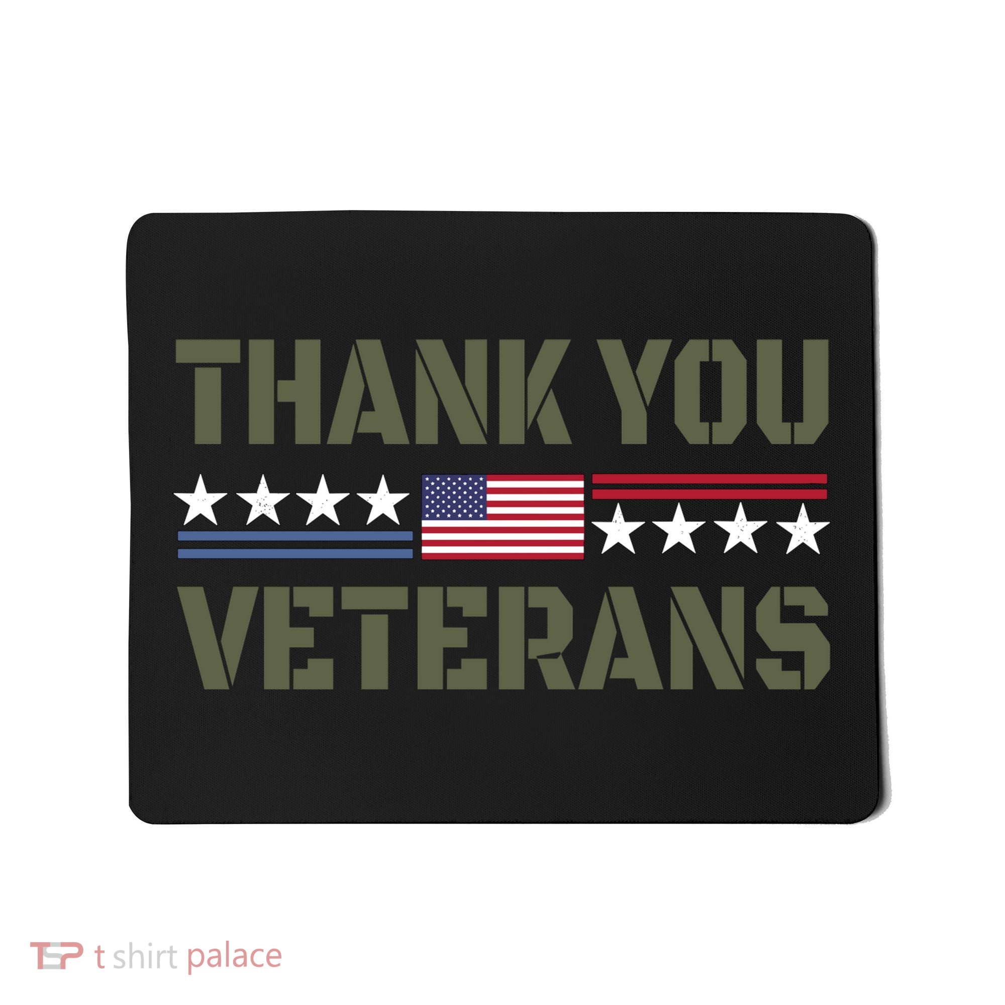 Thank You Veterans Mousepad