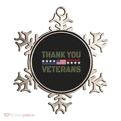 Thank You Veterans Ornament