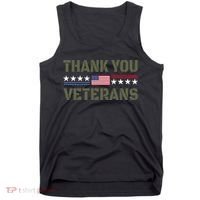 Thank You Veterans Tank Top thumb 0