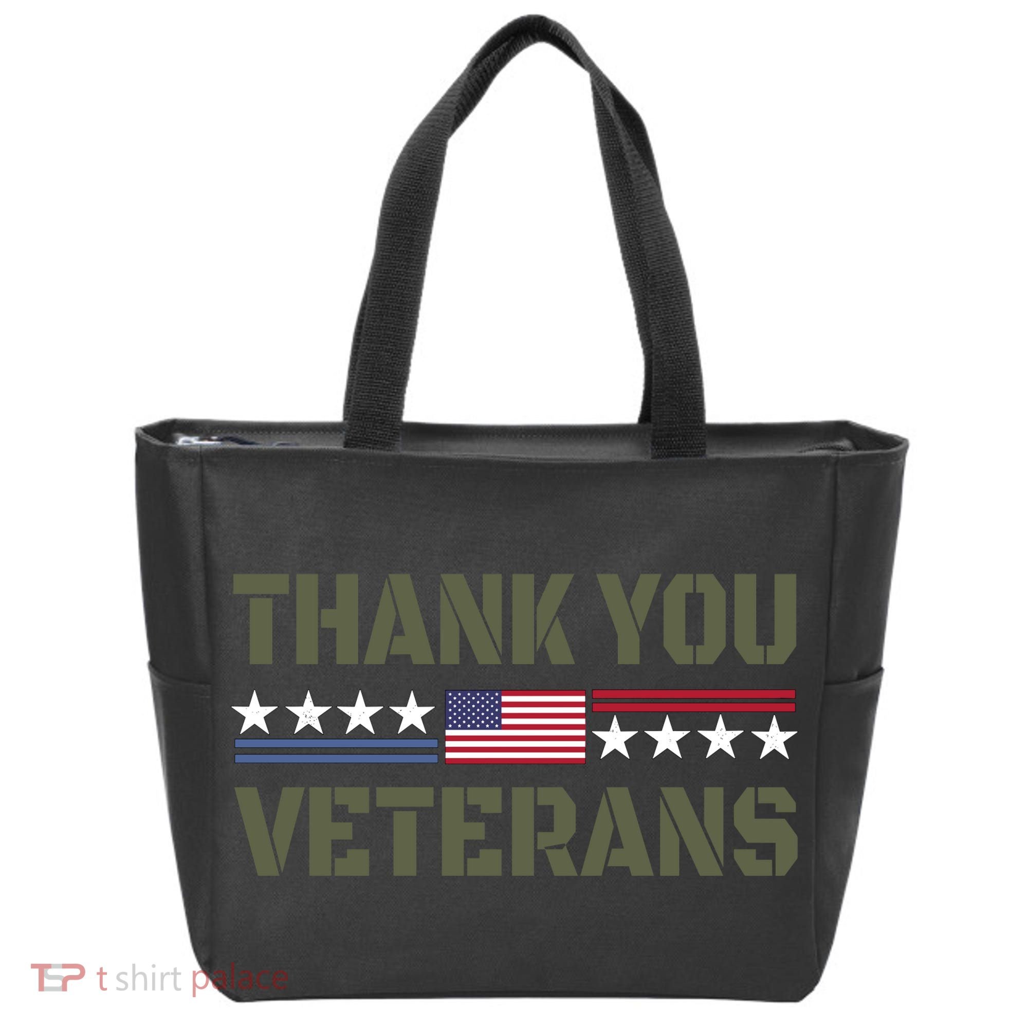 Thank You Veterans Tote Bag