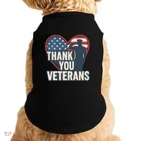 Thank You Veterans Doggie Tank thumb 0