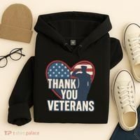 Thank You Veterans Hoodie thumb 4