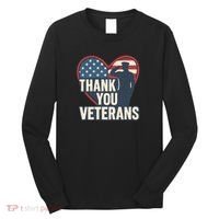 Thank You Veterans Long Sleeve Shirt thumb 0
