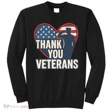 Thank You Veterans Sweatshirt