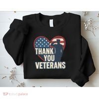 Thank You Veterans Sweatshirt thumb 2