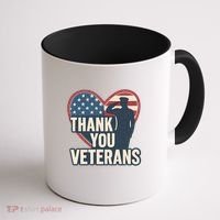 Thank You Veterans Coffee Mug thumb 1