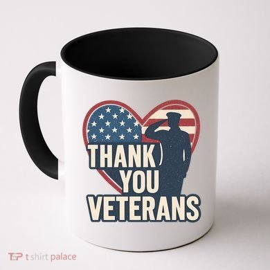 Thank You Veterans Coffee Mug