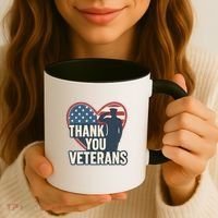 Thank You Veterans Coffee Mug thumb 3