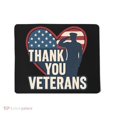 Thank You Veterans Mousepad