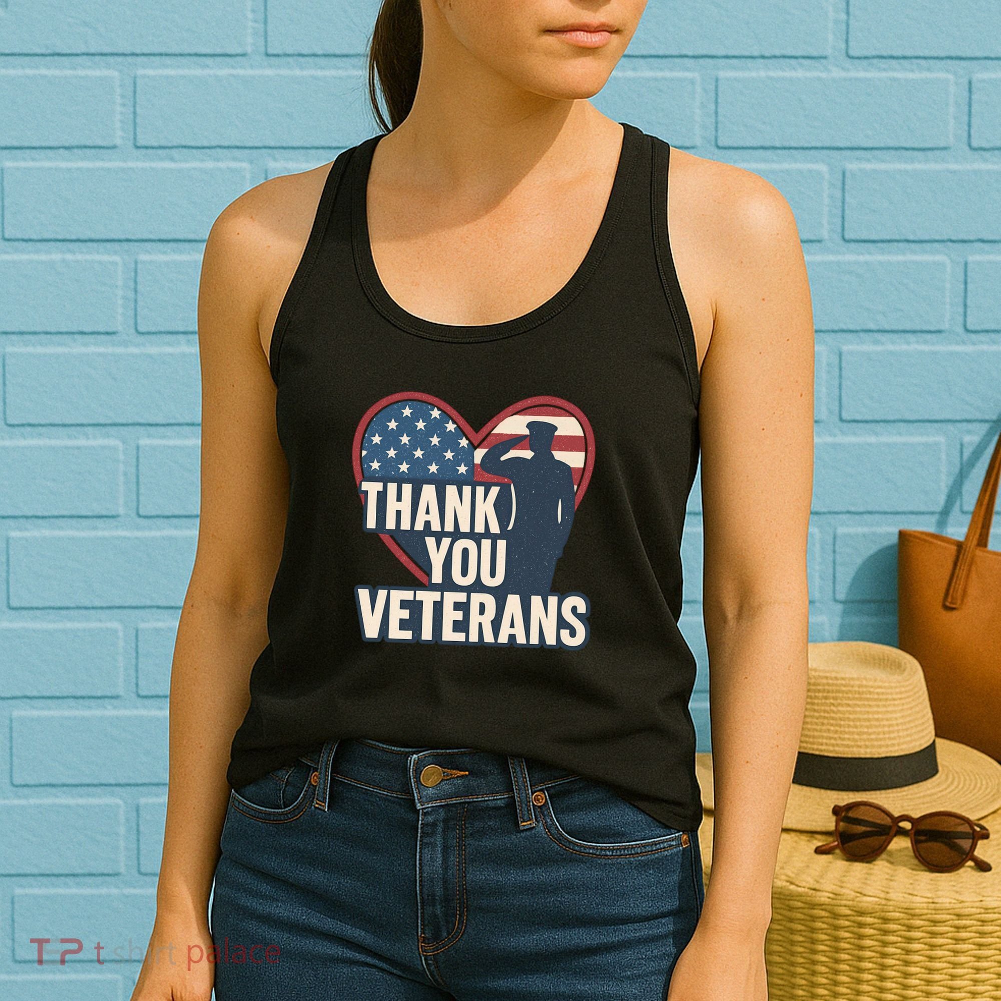 Thank You Veterans Women's Tank Top