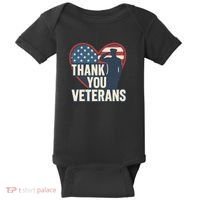 Thank You Veterans Baby Bodysuit thumb 0