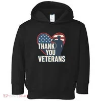 Thank You Veterans Toddler Hoodie thumb 0