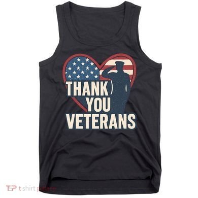 Thank You Veterans Tank Top