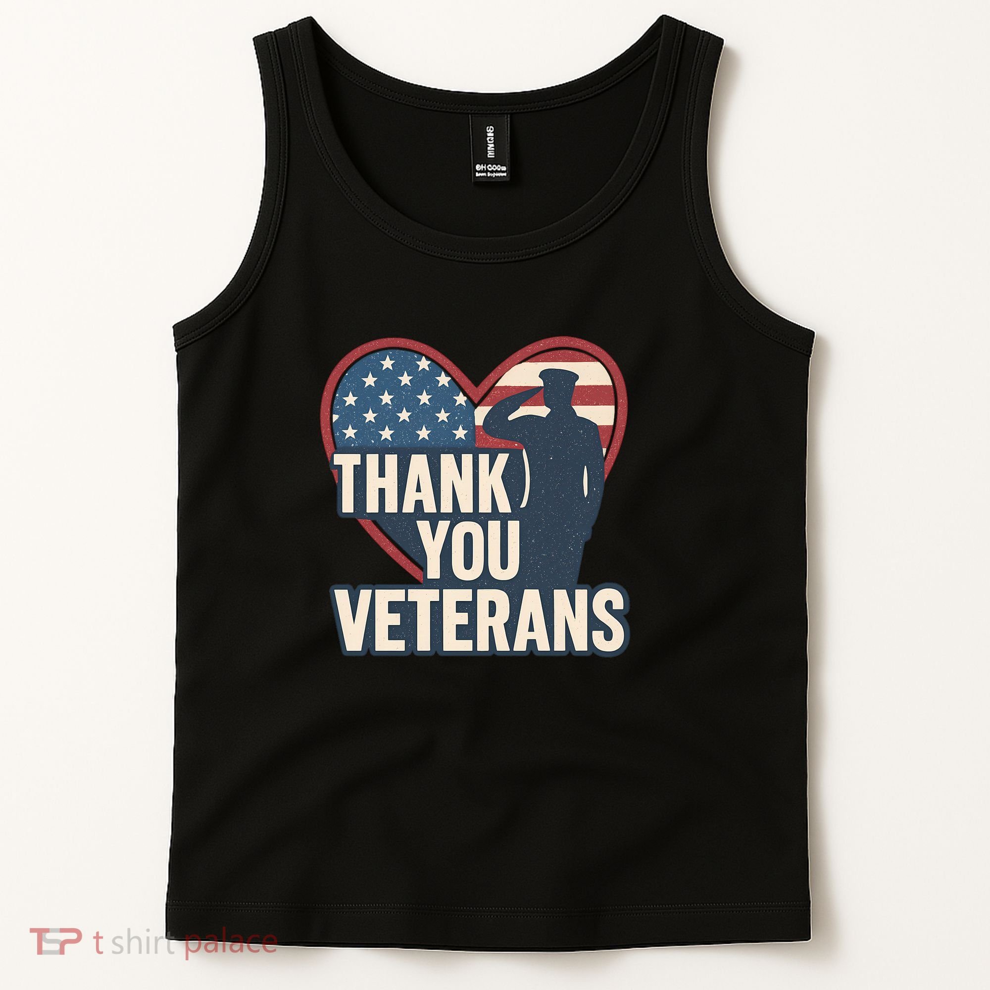 Thank You Veterans Tank Top
