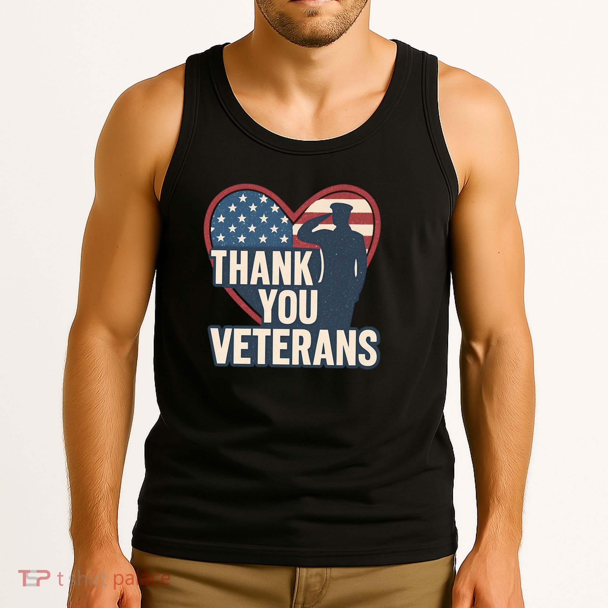 Thank You Veterans Tank Top