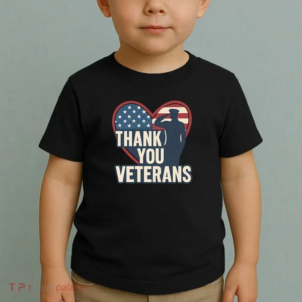 Thank You Veterans Toddler T-Shirt