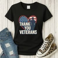Thank You Veterans Women's T-Shirt thumb 3