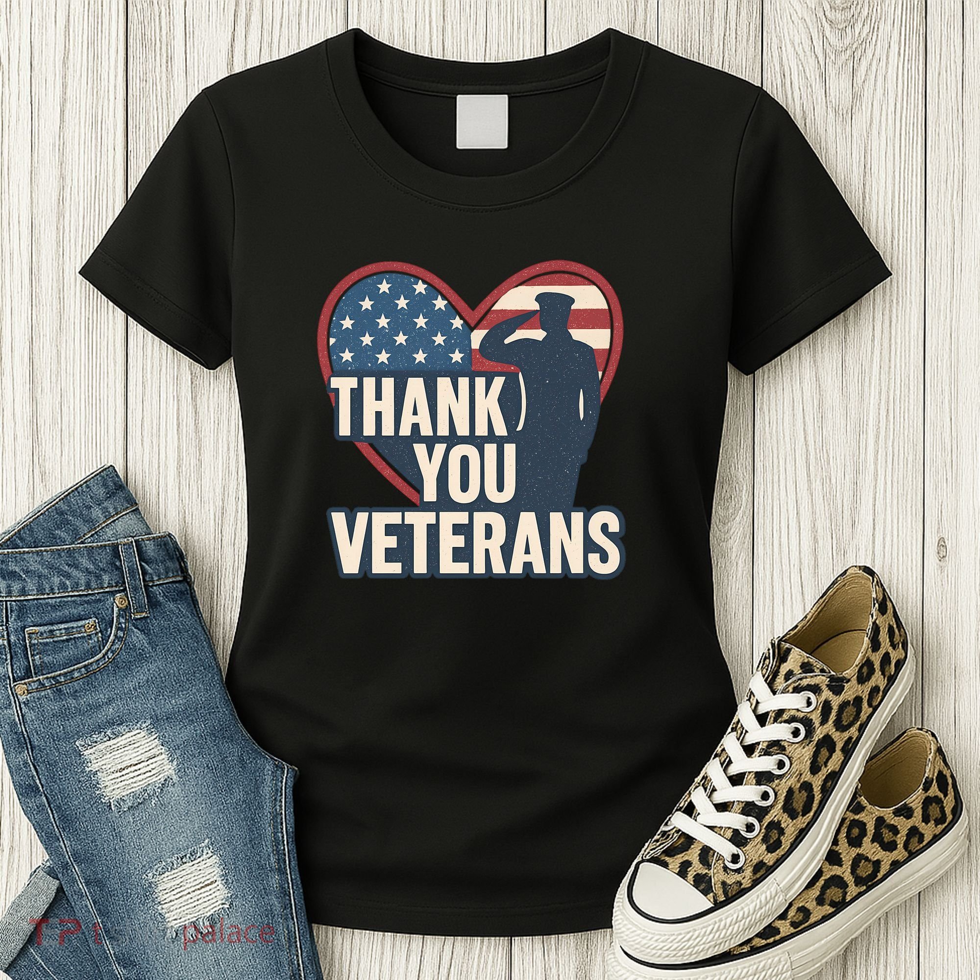 Thank You Veterans Women's T-Shirt