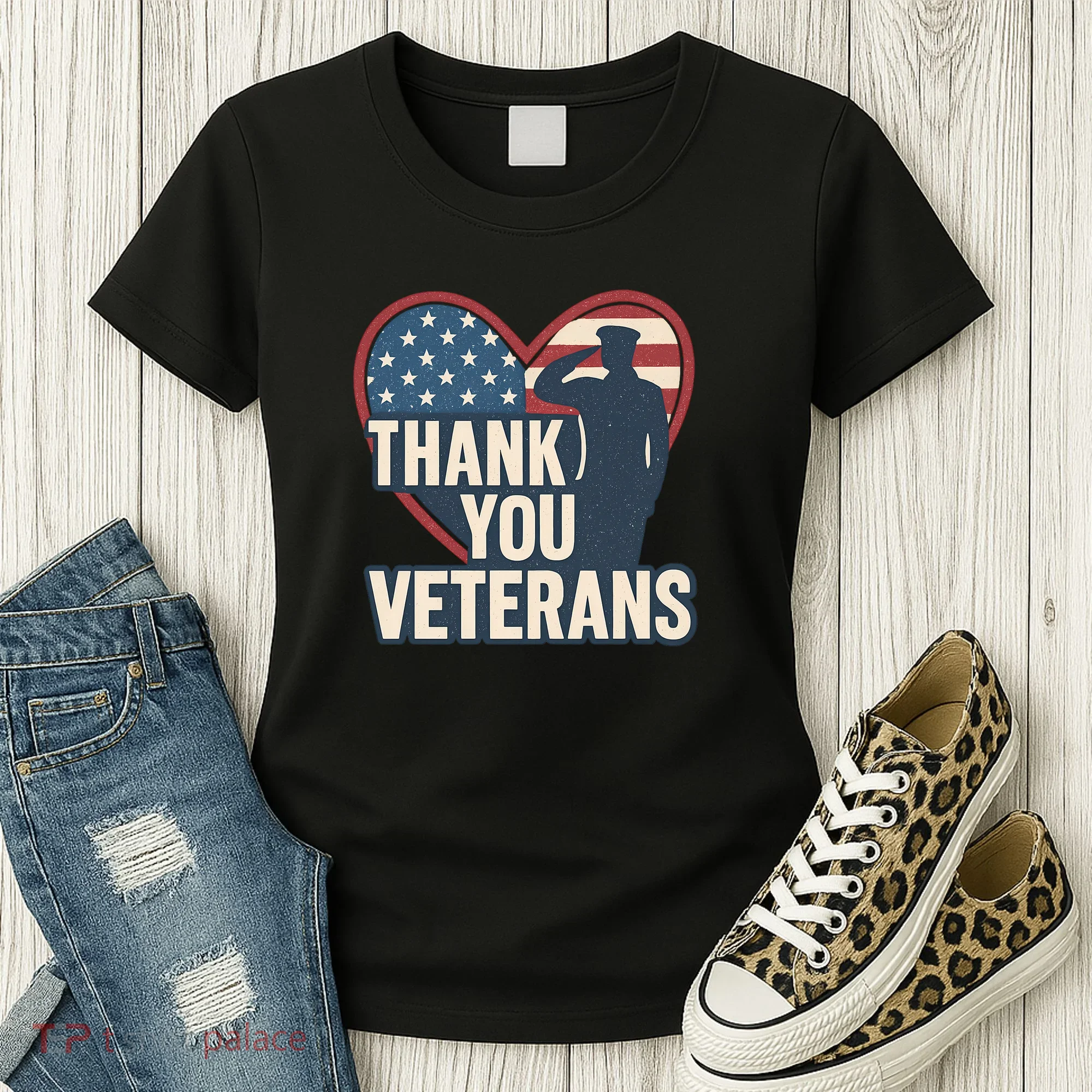 Thank You Veterans Women's T-Shirt