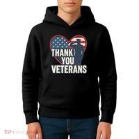 Thank You Veterans Kids Hoodie thumb 4