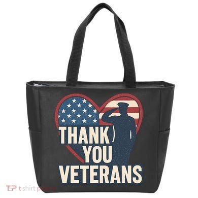 Thank You Veterans Tote Bag