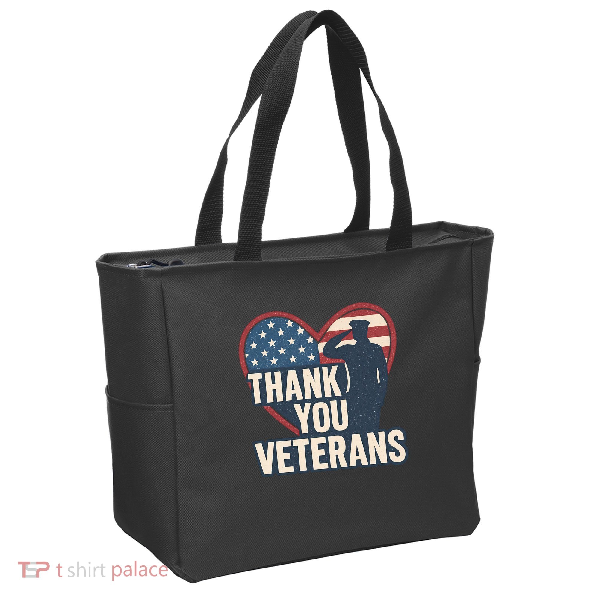 Thank You Veterans Tote Bag
