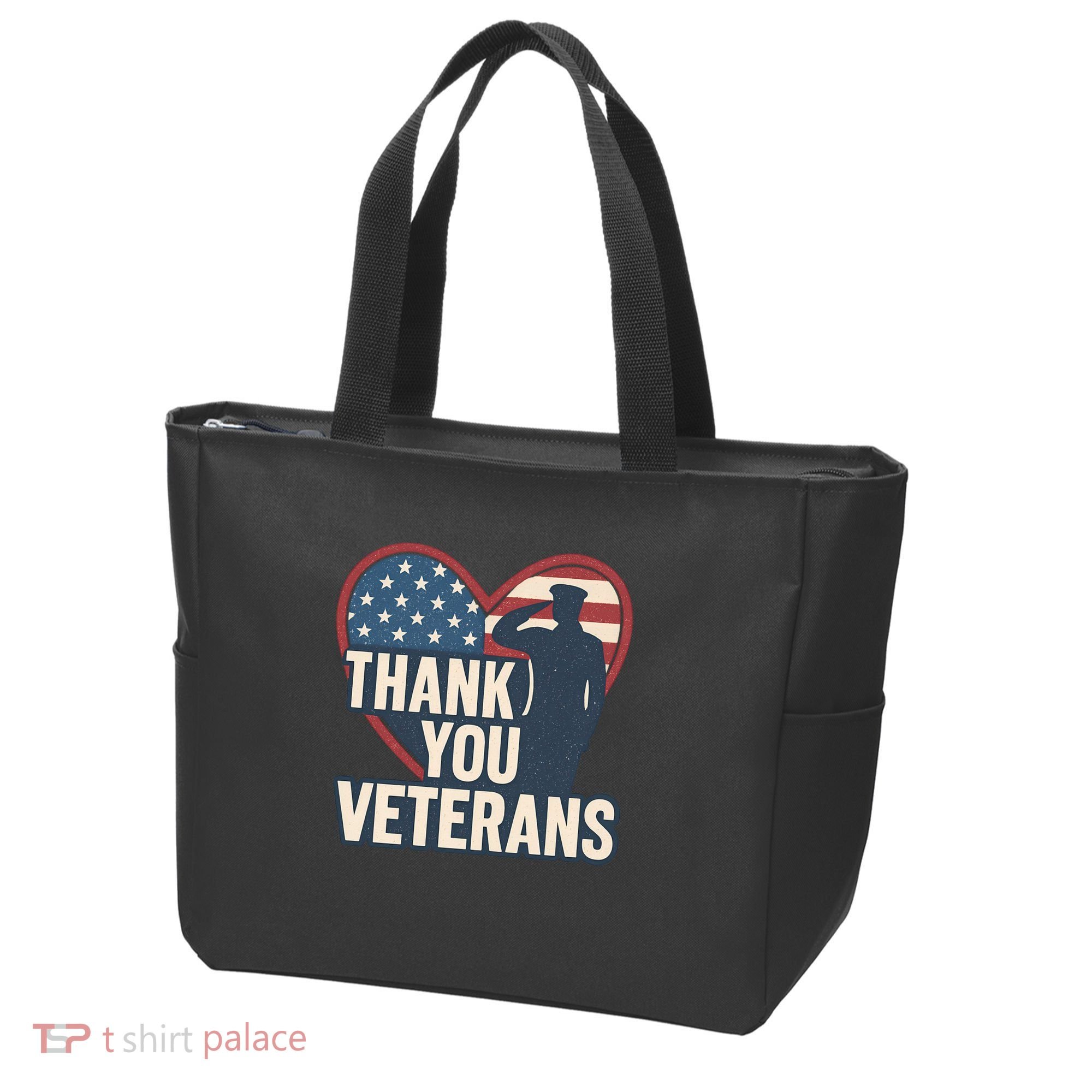 Thank You Veterans Tote Bag