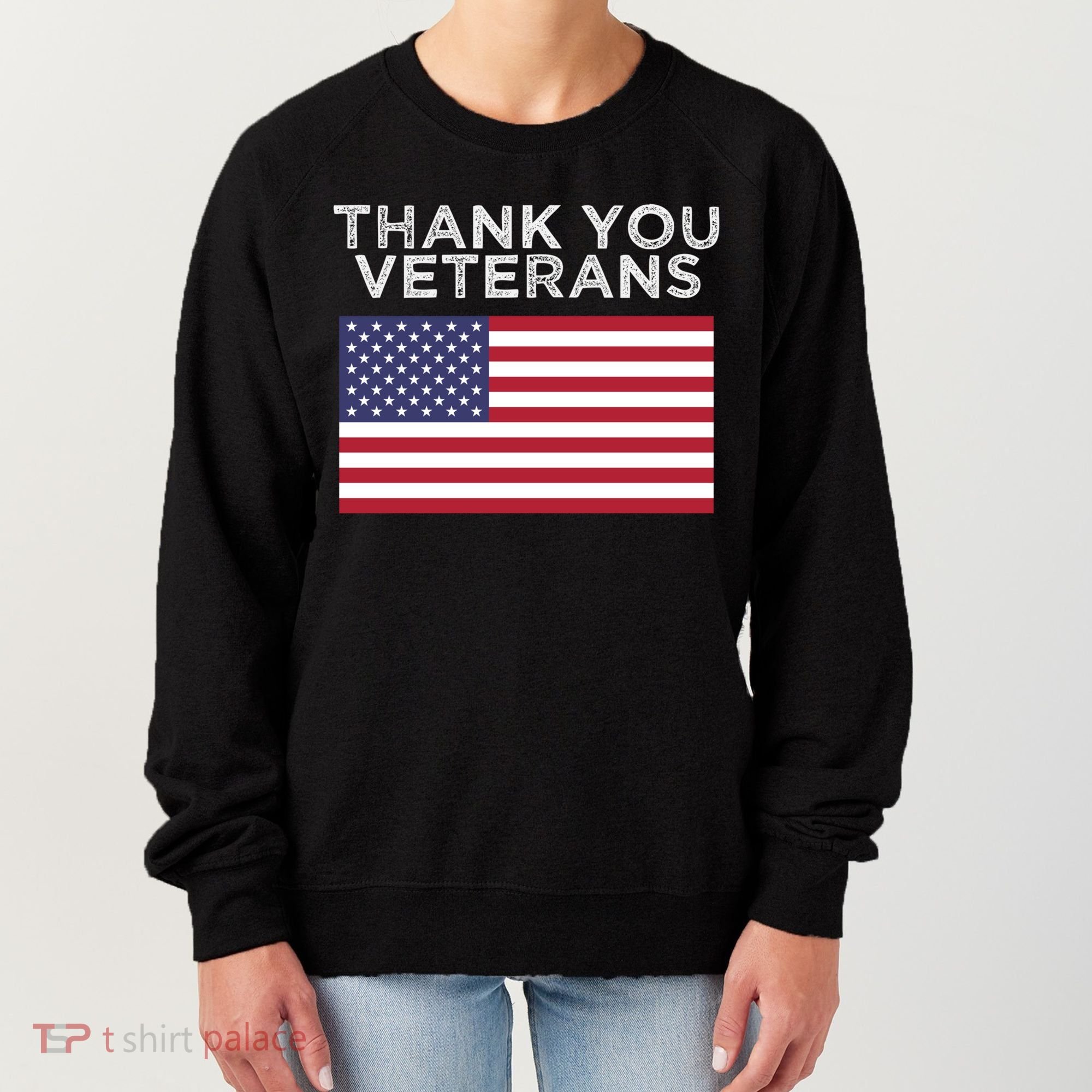 Thank You Veterans For Veterans Day Gift Women's Sweatshirt