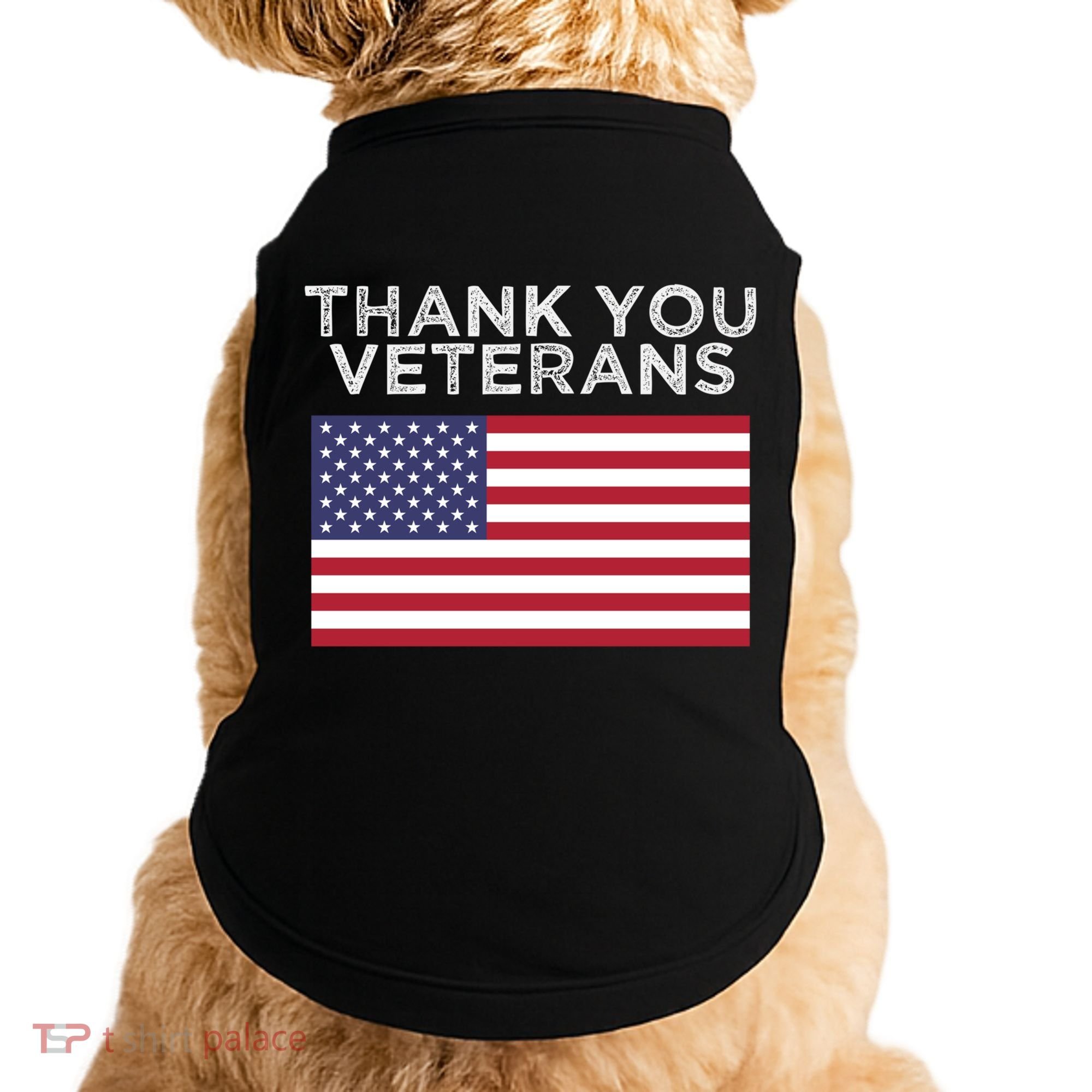 Thank You Veterans For Veterans Day Gift Doggie Tank