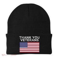 Thank You Veterans For Veterans Day Gift Beanie thumb 0