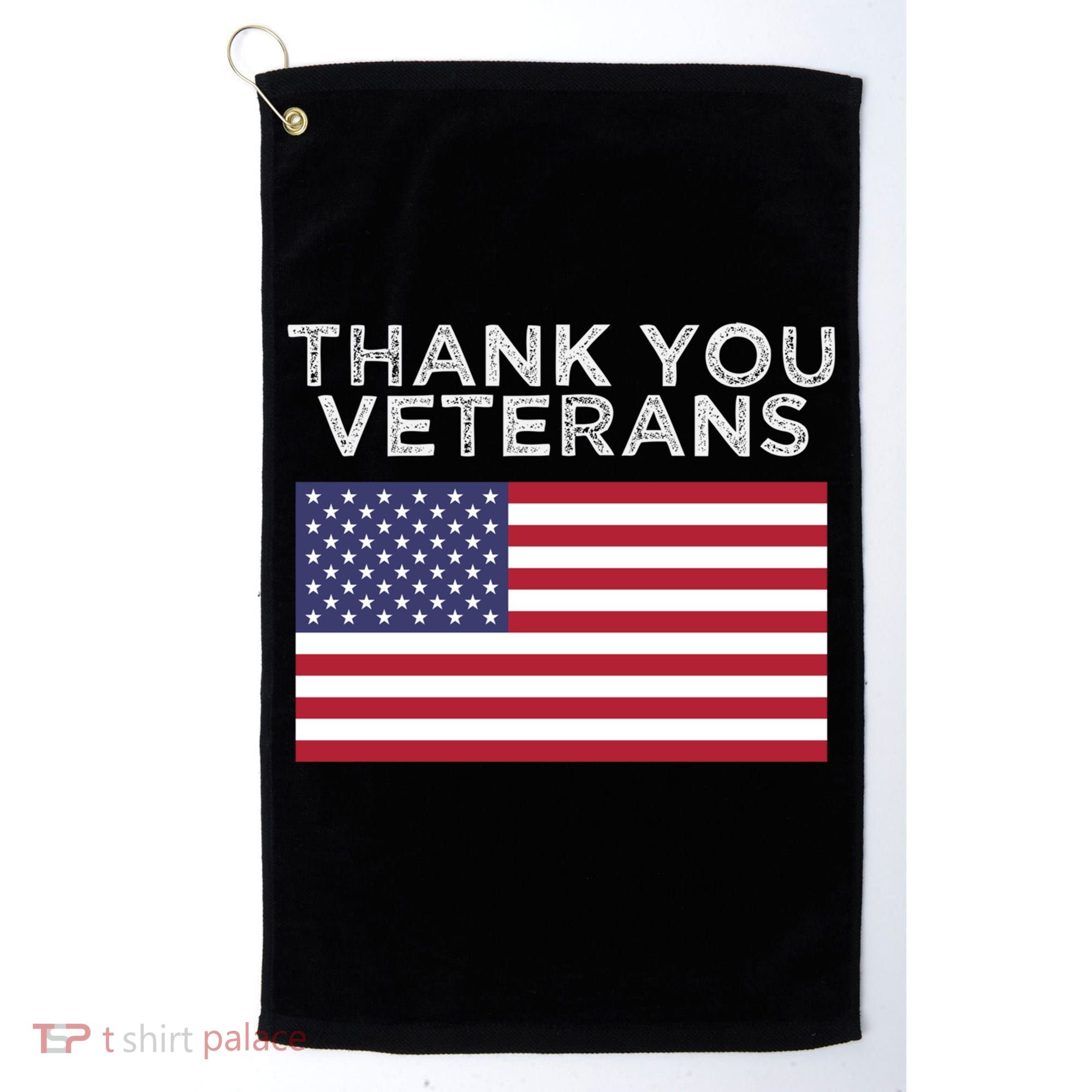Thank You Veterans For Veterans Day Gift Golf Towel