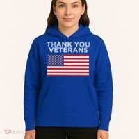 Thank You Veterans For Veterans Day Gift Hoodie thumb 5