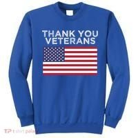Thank You Veterans For Veterans Day Gift Sweatshirt thumb 0