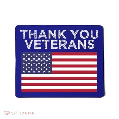 Thank You Veterans For Veterans Day Gift Mousepad