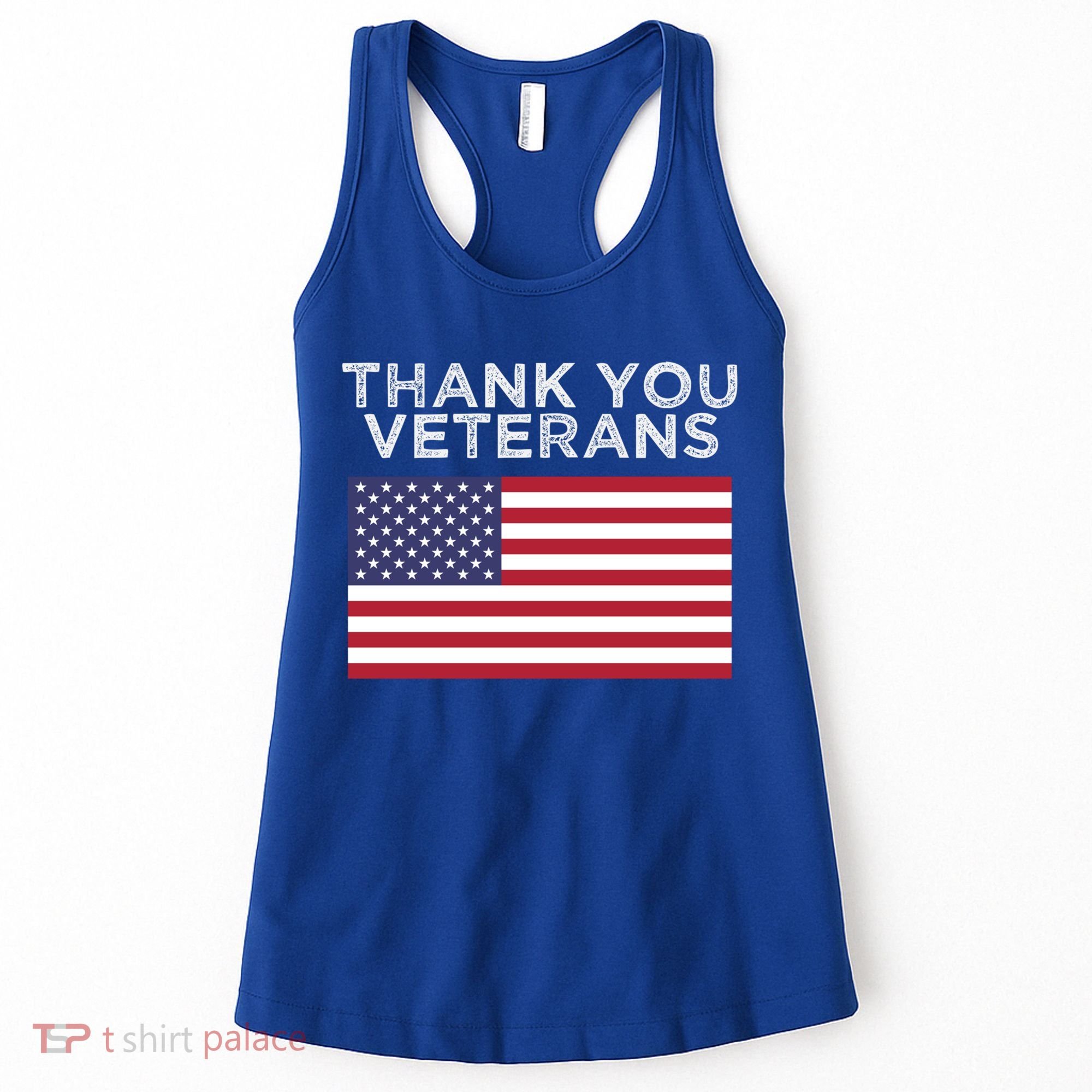 Thank You Veterans For Veterans Day Gift Women's Tank Top