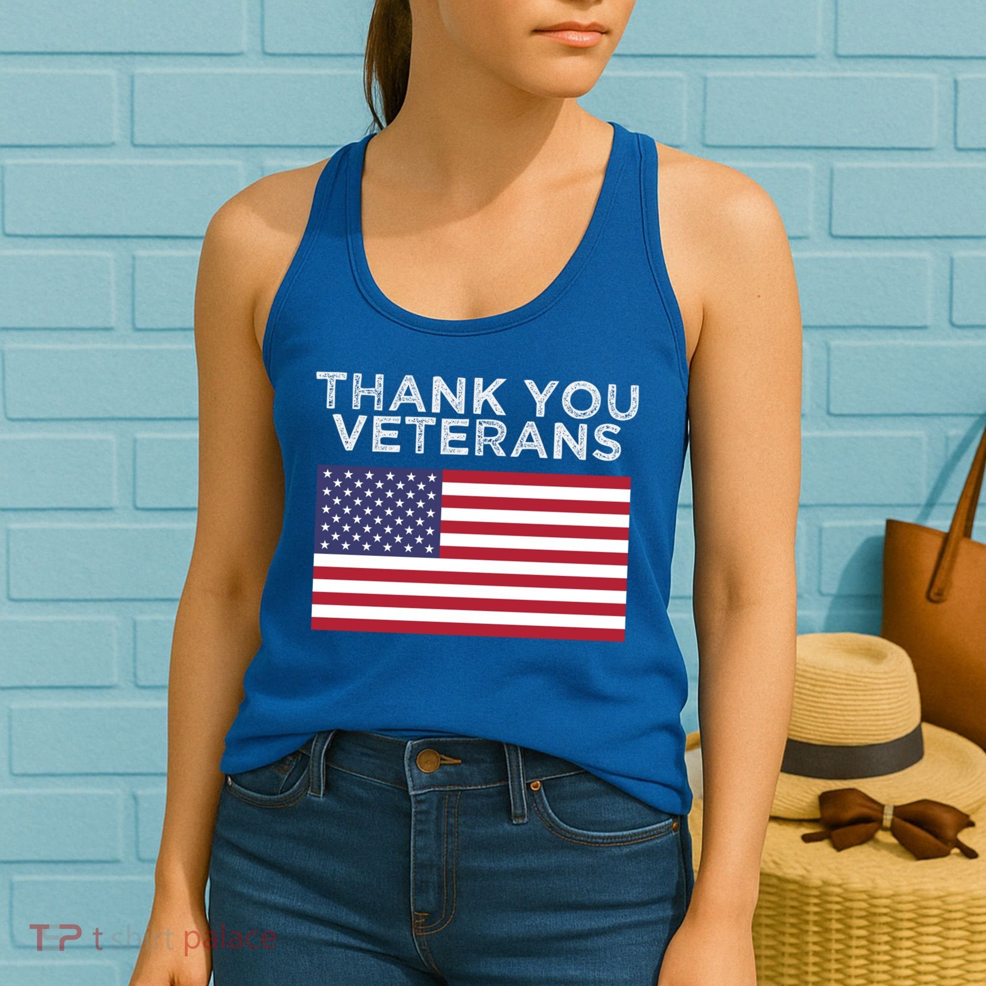 Thank You Veterans For Veterans Day Gift Women's Tank Top