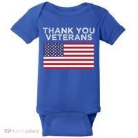 Thank You Veterans For Veterans Day Gift Baby Bodysuit thumb 0