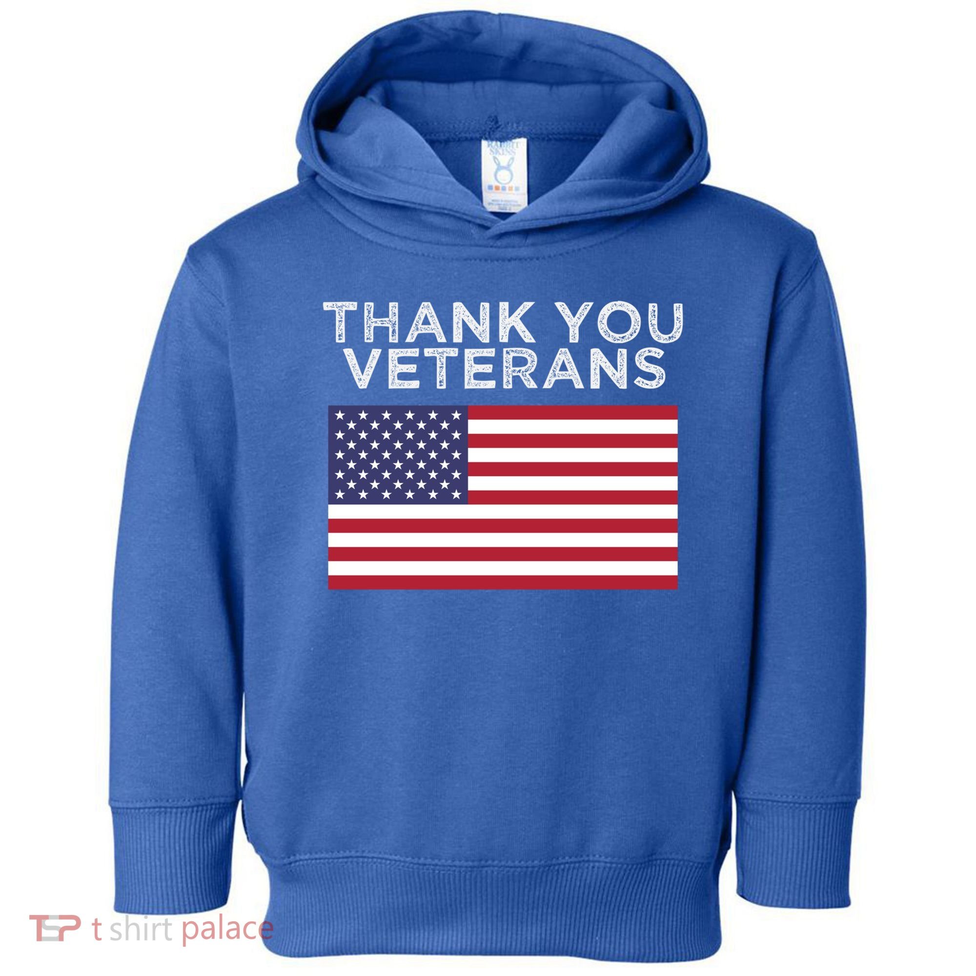 Thank You Veterans For Veterans Day Gift Toddler Hoodie